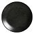 Conjunto 6 Pratos Rasos Cerâmica Stone Black Scalla - Imagem 1