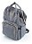 Mochila Maternidade Bolsa Mamãe Bebê Lovely Baby Cinza - Imagem 4