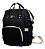 Mochila Maternidade Bolsa Mamãe Bebê Lovely Baby Preto - Imagem 1