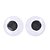 Olhos de Fantasma Halloween 15x15cm - 2 Un - Imagem 1