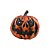 Abóbora Decorativa com Luz Nervosa Halloween - 1 Un - Imagem 1