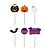 Pick Decorativo Travessuras 2024 - 12 Un - Imagem 1