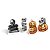 Silhueta Decorativa Welcome Halloween - 4 Un - Imagem 1