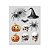 Cartela Tatoo Para Pele Welcome Halloween - 4 Un - Imagem 1