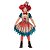 Fantasia Halloween Infantil - Palhaça com Sangue P 3 a 4 Anos - 1 Un - Imagem 1