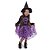 Fantasia Halloween Infantil - Bruxinha Charmosa 6 a 9 Anos - 1 Un - Imagem 1