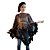 Fantasia Halloween Adulto - Poncho Teia - 1 Un - Imagem 1