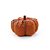 Abóbora Decorativa Folhas da Floresta Halloween M 16,5cm - 1 Un - Imagem 1
