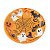 Prato Papel Halloween Boo 18cm - 10 Un - Imagem 1