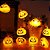 Cordão Abóbora Halloween Com Luz 1,80 Metros - 1 Un - Imagem 1