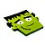 Guardanapo Estampado Folha Dupla Halloween Monstrinho - 20 Un - Imagem 1
