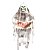 Caveira Fantasma Halloween Banner com Som e Luz 1,10 Metros - 1 Un - Imagem 1