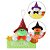 Enfeite Welcome Halloween 25cm - 1 Un - Imagem 1