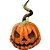 Enfeite Halloween Abóbora Com Som, Luz e Movimento 23cm - 1 Un - Imagem 1