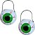 Balde Olho Halloween 15cm - 1 Un - Imagem 1