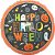 Balão Metalizado Redondo Happy Halloween 45cm - 1 Un - Imagem 1