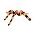 Aranha Halloween com Luz 70cm - 1 Un - Imagem 1