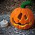 Abóbora Porta Vela Halloween - Imagem 2