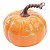 Abóbora Respingo Laranja G 12x23cm - 1 Un - Imagem 1
