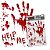 Adesivo Para Espelho Help Me Halloween - 2 Un - Imagem 1