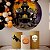 Aplique Glitter para Decoração Halloween Crânio Grande em EVA - Imagem 4
