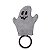 Argola Para Guardanapo Fantasma Halloween - 1 Un - Imagem 2