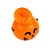 Balde Abóbora Halloween com Tampa 11cm - 1 Un - Imagem 1
