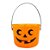 Balde Abóbora Halloween 17cm - 1 Un - Imagem 1
