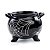 Caldeirão Decorativo de Cerãmica Preto 18cm - 1 Un - Imagem 1