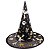 Chapéu Happy Halloween Dourado  - 1 Un - Imagem 1