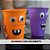 Copo Plástico Olhinhos Com Movimento Happy Halloween Sortido - 1 Un - Imagem 2