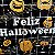 Cortina Decorativa Feliz Halloween 1,00x2,00 Metros - 1 Un - Imagem 2