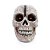 Crânio Decorativo Halloween Com Luz 16cm - 1 Un - Imagem 1