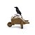 Enfeite Decorativo Carriola Assombrada para Decoração de Halloween - 1 Un - Imagem 1