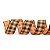 Fita Xadrez Laranja/Preto Halloween - 1 Un - Imagem 4