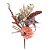 Galho Abóboras com Folhagens para Decoração de Halloween - 1 Un - Imagem 1