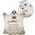 Guardanapo Dupla Face Fantasma 33x33cm - 20 Un - Imagem 1