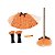 Kit Adereços Abóbora Jack Halloween - 1 Un - Imagem 1