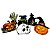 Kit Enfeite Cartonado para Festa Decoração Halloween - Imagem 1