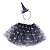 Kit Saia de Tule/Tiara Morcego Preto/Lilás - 1 Un - Imagem 1
