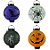 Lanterna Redonda Luminosa Halloween 19cm - Modelos Variados - Imagem 1