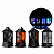 Luminária LED Decor Halloween Diversas - 13cm - Imagem 1