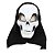 Máscara Crânio Fantasma Halloween - 1 Un - Imagem 1