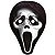 Óculos Máscara Halloween Pânico - 1 Un - Imagem 1