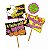 Placa Halloween Neon - 10 Un - Imagem 1