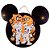 Quadro Mickey e Minnie Múmia - 1 Un - Imagem 1