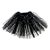 Saia de Tule Estrelas Preto Infantil - Imagem 1