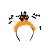 Tiara Happy Halloween Laranja Halloween - 1 Un - Imagem 1