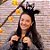Tiara Morcego Com Movimento Preto 56x26x20cm - 1 Un - Imagem 2