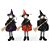 Bruxas Margot, Angelina e Rosalinda 19cm - Kit com 3 Un - Imagem 1